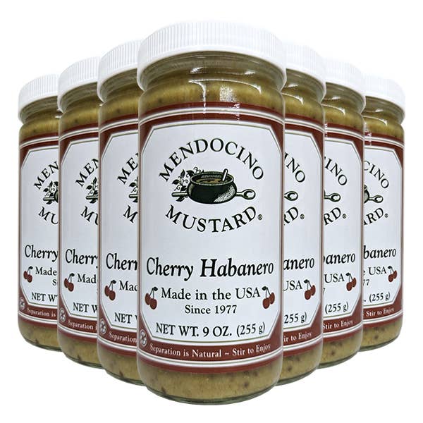 Ohio-South Farm Products LLC - Mendocino Cherry Habanero Mustard - 6 Pack