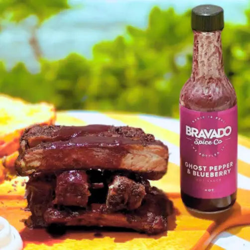 Ghost Pepper & Blueberry Hot Sauce