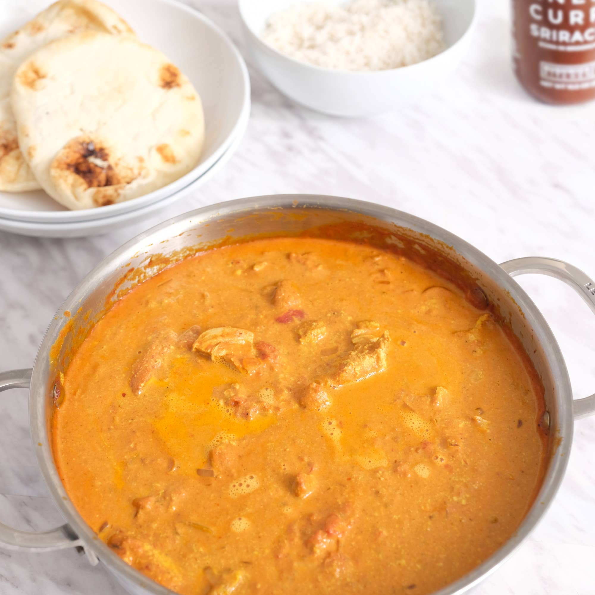 Weak Knees Curry Sriracha