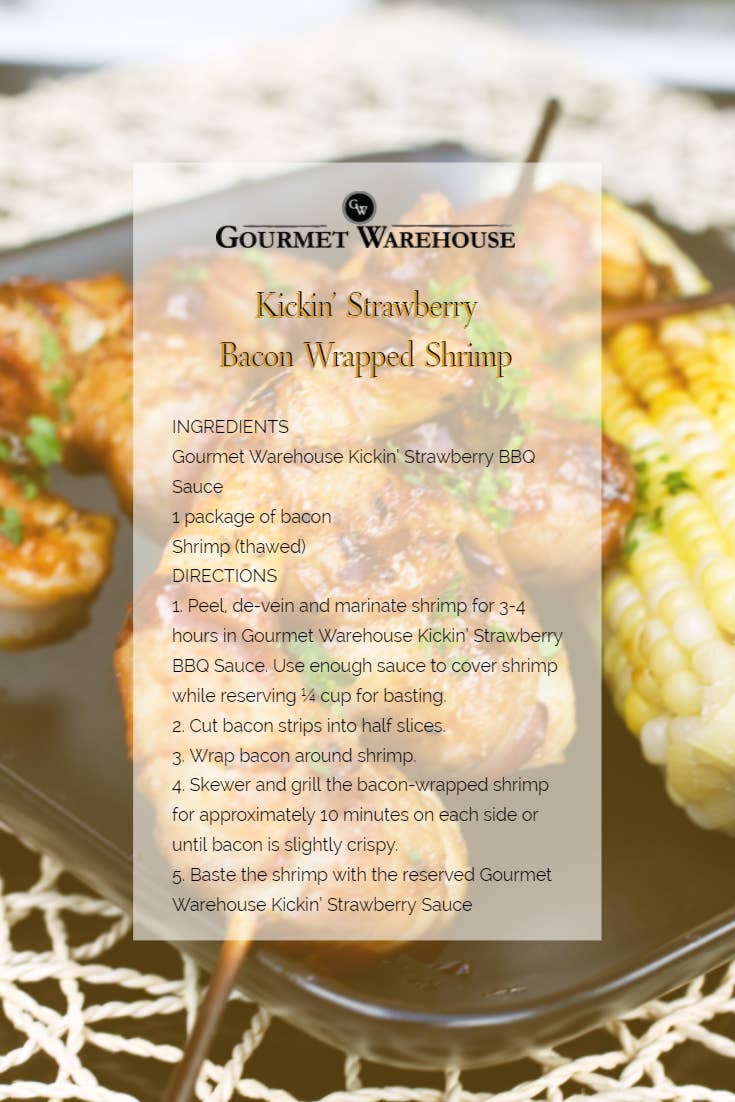 Gourmet Warehouse Kickin' Strawberry BBQ Sauce