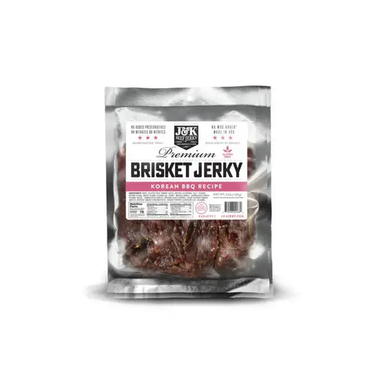 J&K Distributors - J&K Brisket Jerky - Korean BBQ 2.12oz.