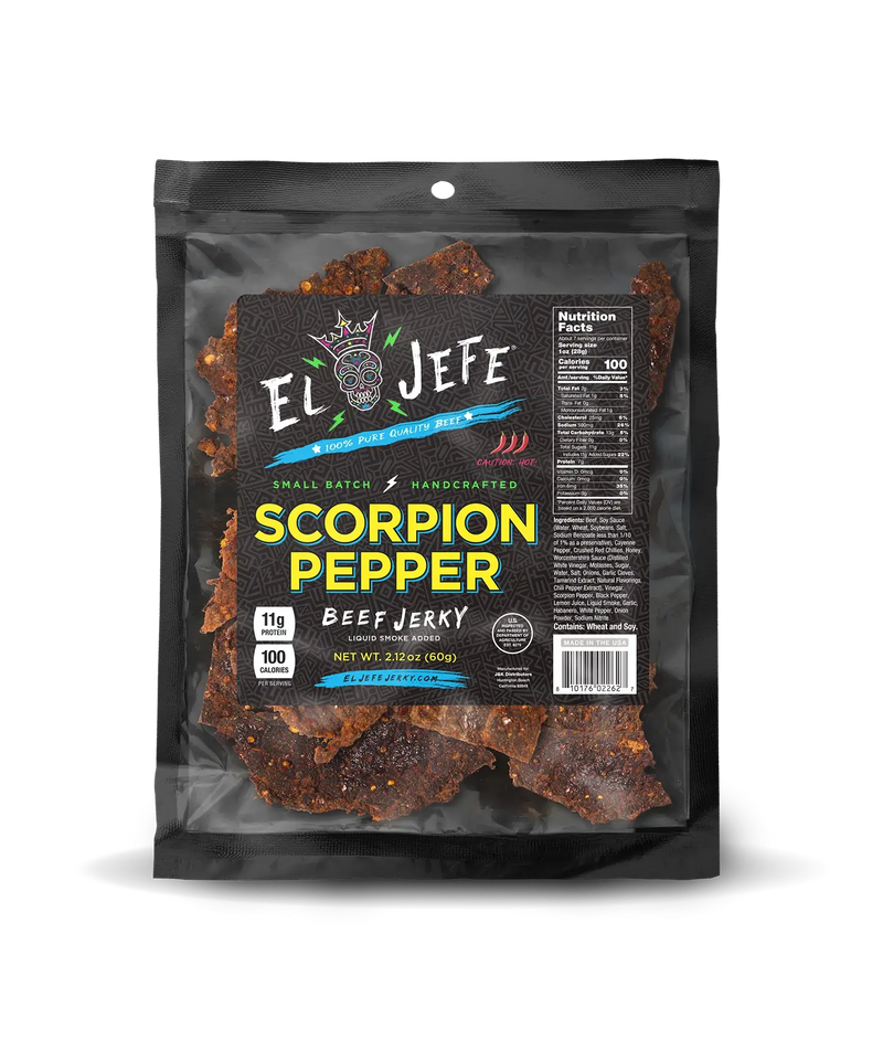El Jefe Beef Jerky - Scorpion Pepper