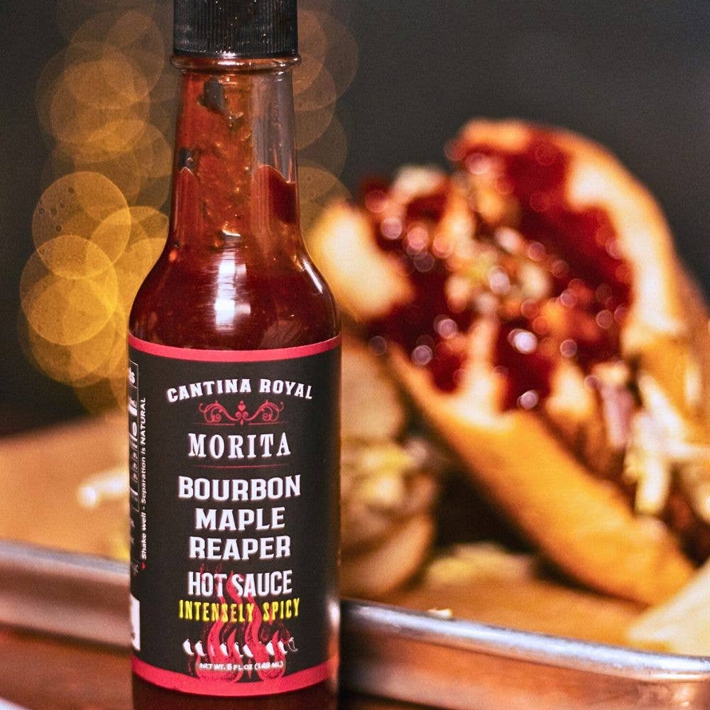 Morita - Bourbon Maple Reaper Hot Sauce 5 oz - Hot Ones™ 23
