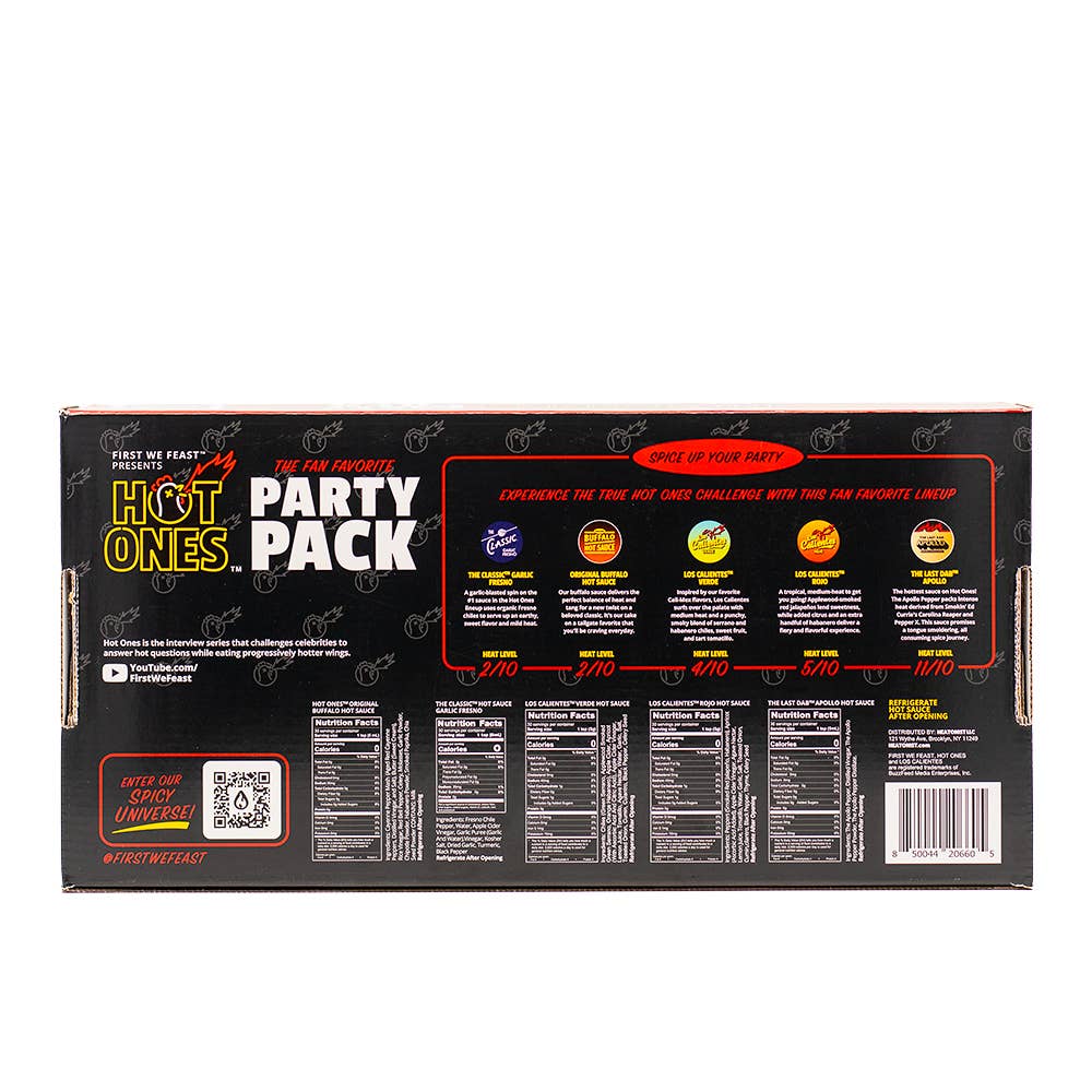 Hot Ones Hot Sauce Fan Favorite Gift Sets