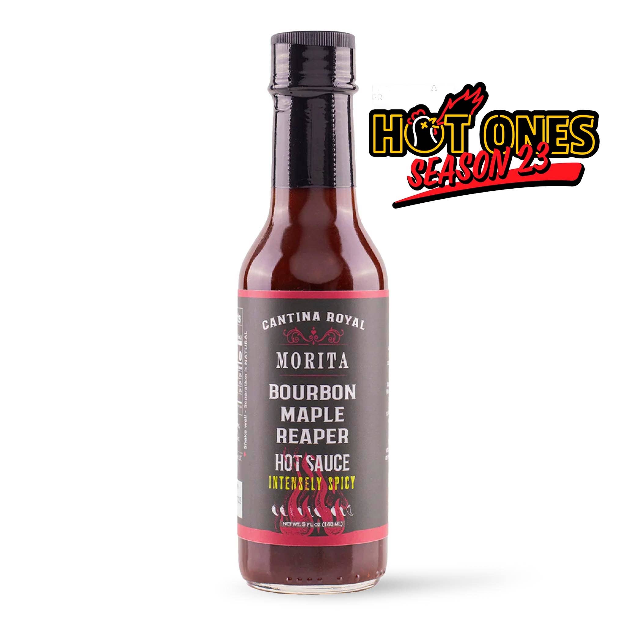 Morita - Bourbon Maple Reaper Hot Sauce 5 oz - Hot Ones™ 23