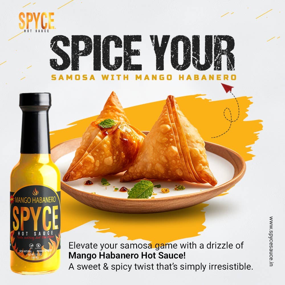 Spyce Mango Habanero Hot Sauce