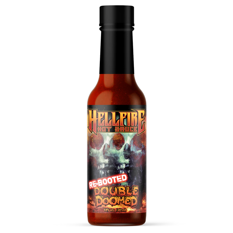Hellfire Double Doomed Re-Booted Hot Sauce