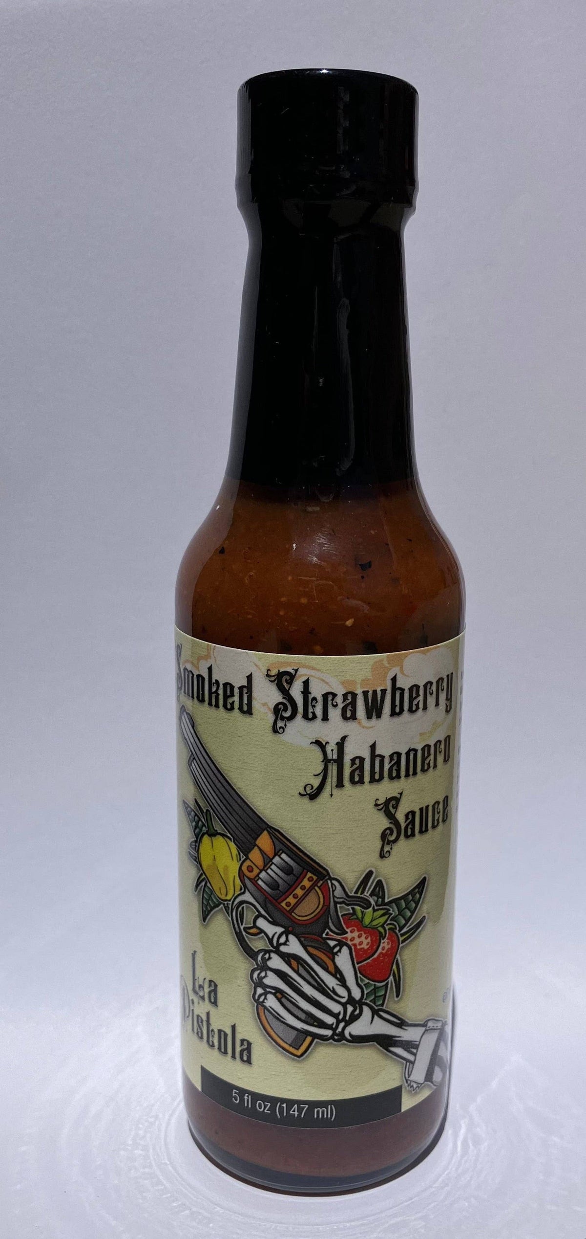 La Pistola Smoked Strawberry Habanero Hot Sauce