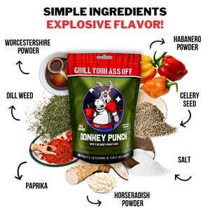 Donkey Punch Spicy Bloody Mary Mix -Hot & Spicy
