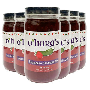 Ohio-South Farm Products LLC - O'Hara's Raspberry Jalapeno Jam - 6 Pack