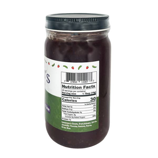 O'Hara's Strawberry Jalapeno Jam - 12 Pack