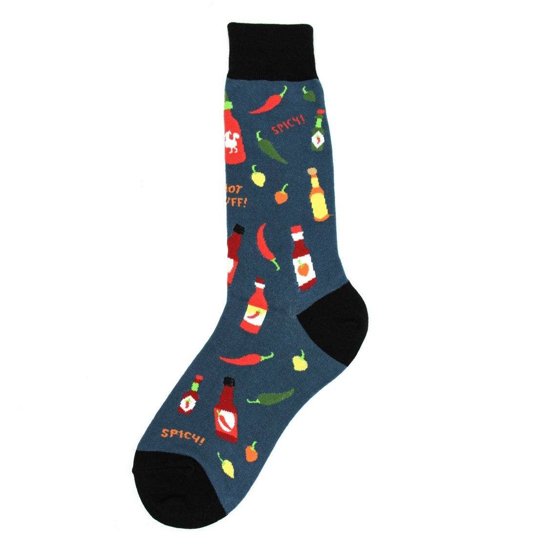 Foot Traffic Socks - Men's Hot Sauces Socks
