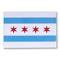 Chicago Flag  3" x 2" Magnet