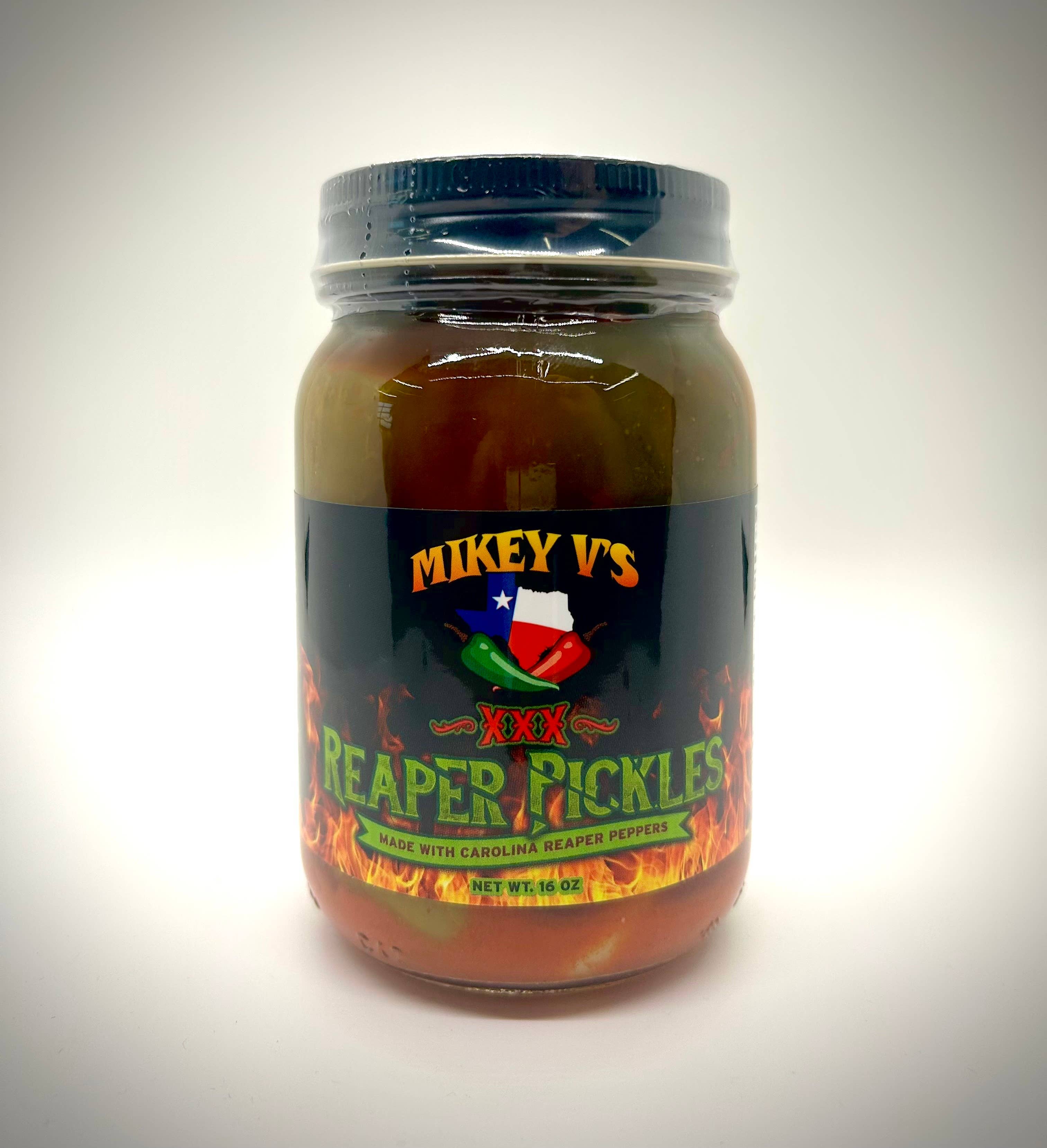 XXX Spicy Reaper Pickles, Super Hot Pickle Slices