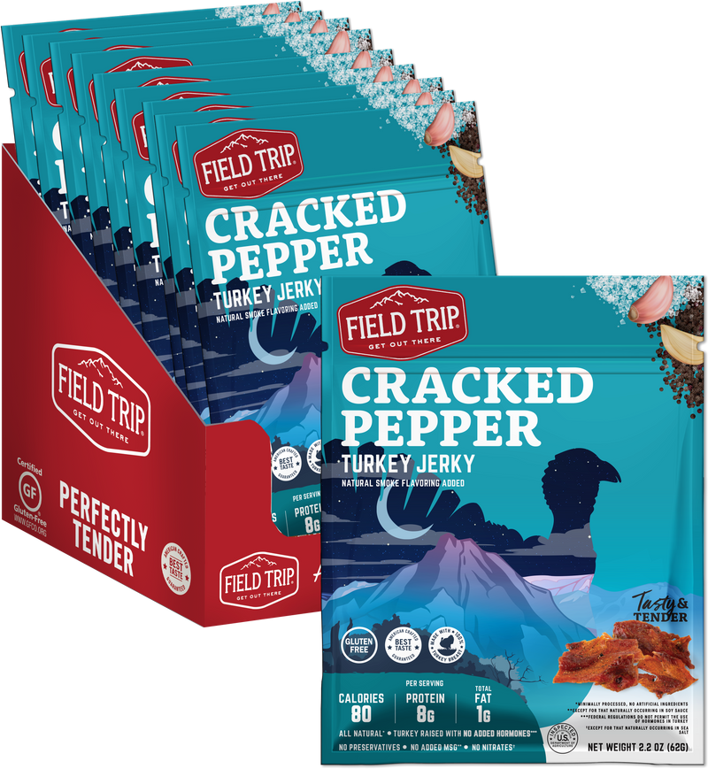 FIELD TRIP - Cracked Pepper Turkey Jerky (2.2oz)