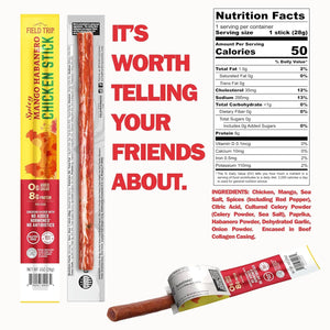FIELD TRIP - Mango Habanero Chicken Stick (1oz)