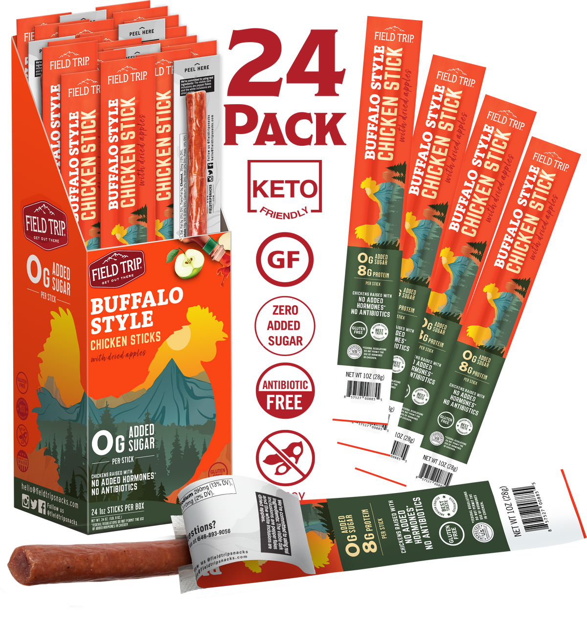 FIELD TRIP - Buffalo Style Chicken Stick (1oz)