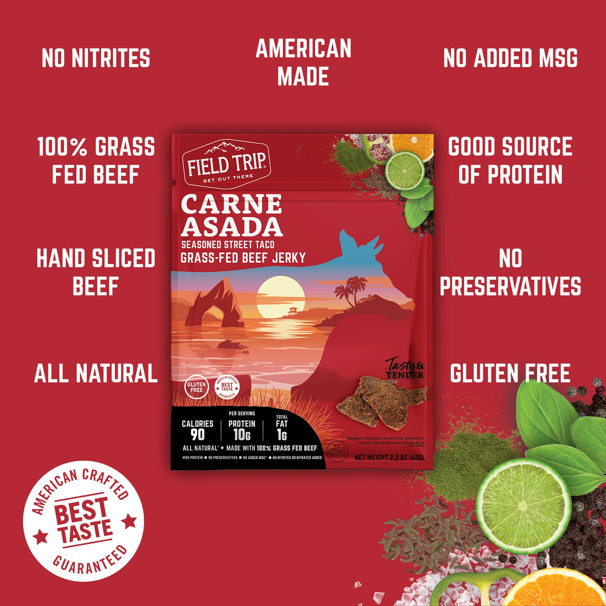 FIELD TRIP - Carne Asada Beef Jerky (2.2oz)