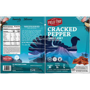 FIELD TRIP - Cracked Pepper Turkey Jerky (2.2oz)