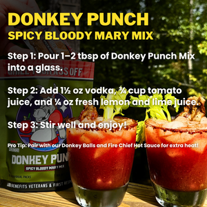 Donkey Punch Spicy Bloody Mary Mix -Hot & Spicy