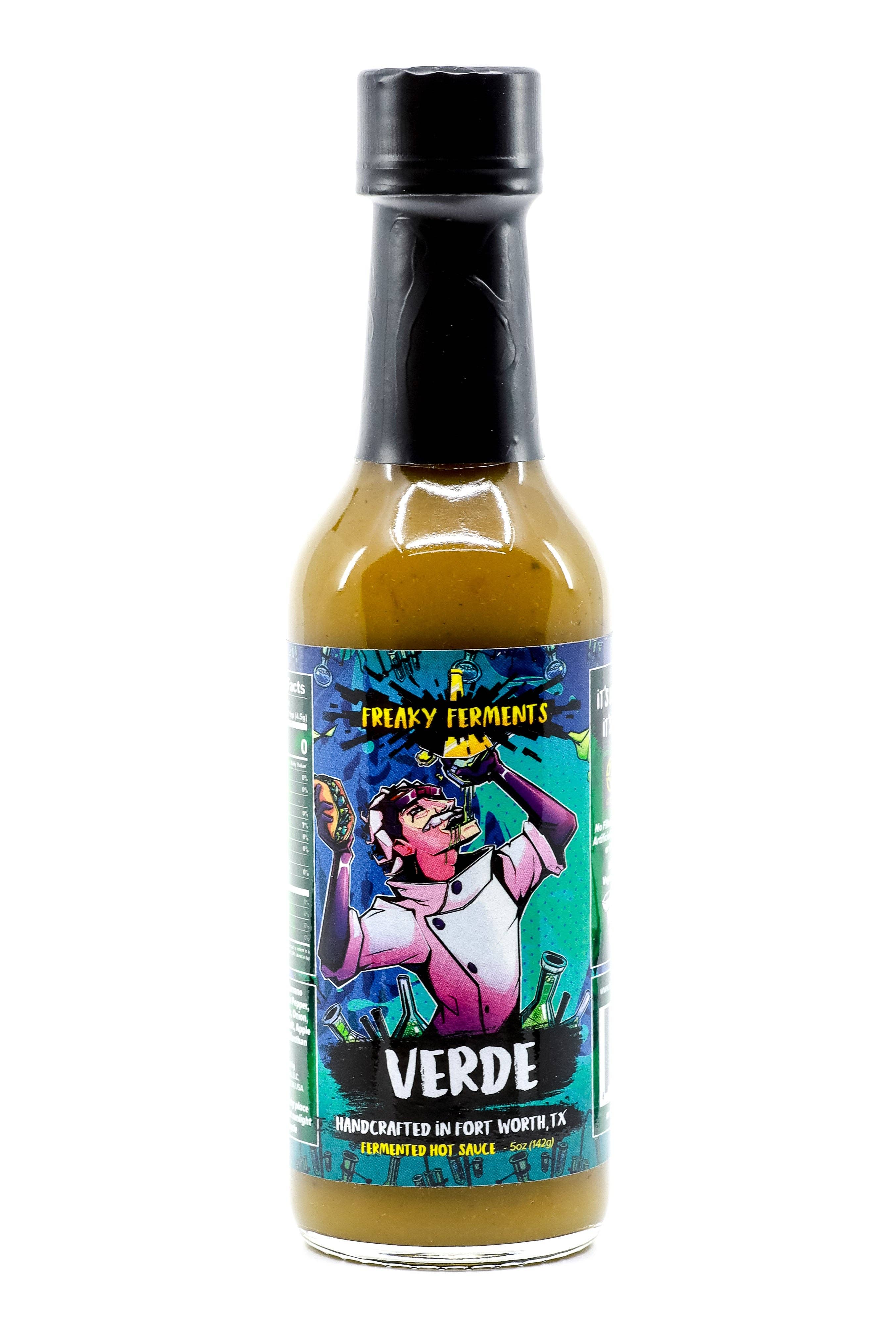 Verde Hot Sauce - Serrano and Anaheim Pepper Hot Sauce