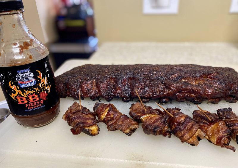 Fiery Q Blackberry Carolina Reaper BBQ Sauce
