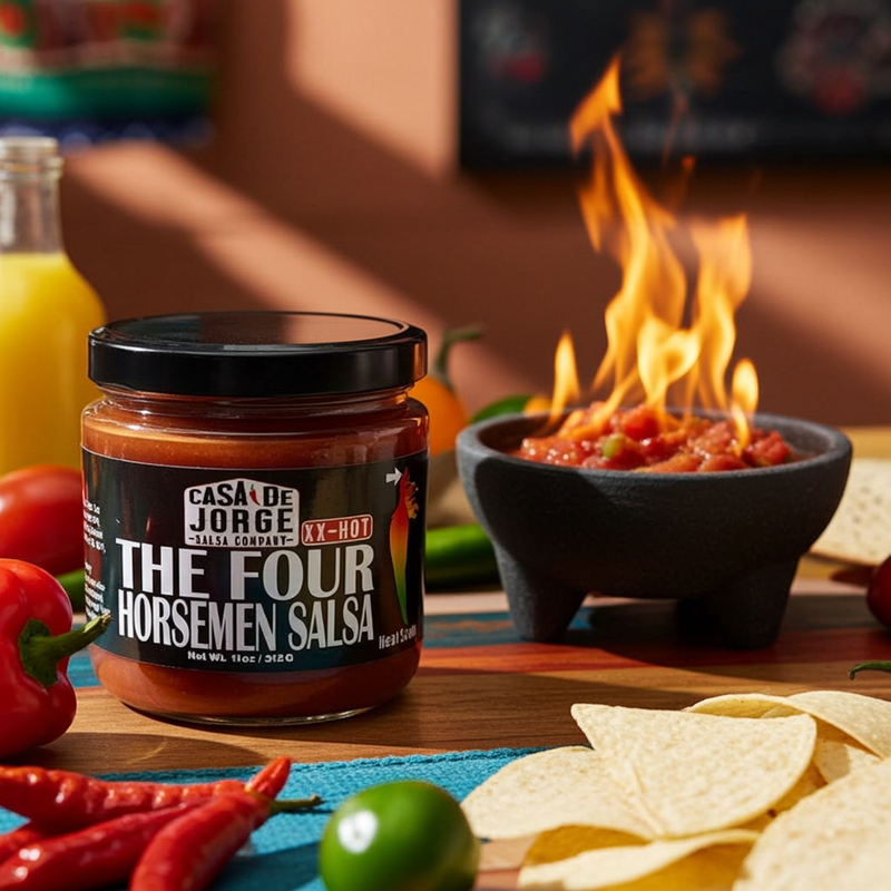 Casa de Jorge The Four Horsemen Salsa - XX-Hot