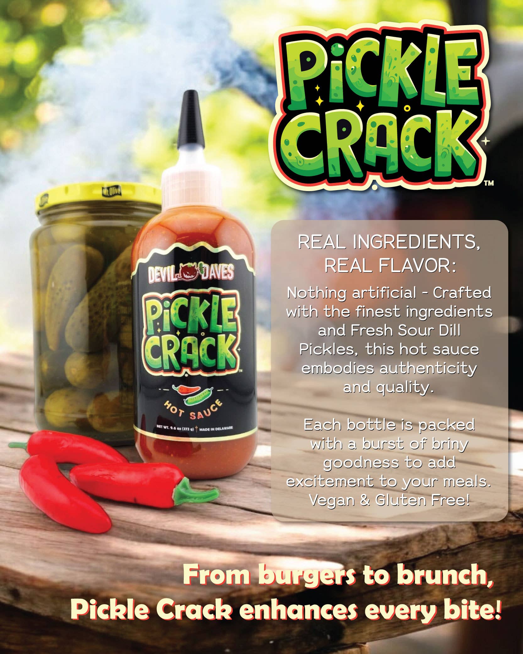 Pickle Crack - Dill Pickle Hot Sauce