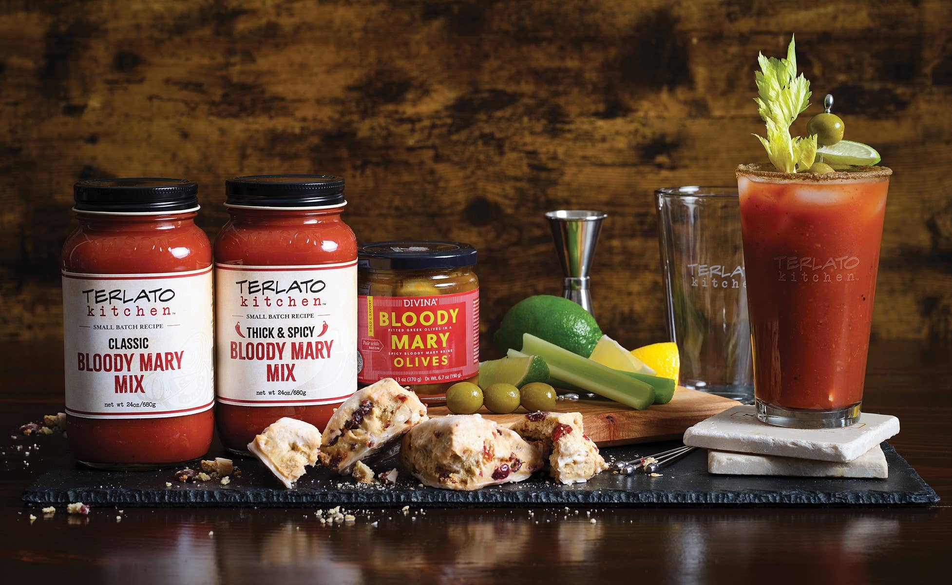 Spicy Bloody Mary Mix - Terlato Kitchen Thick & Spicy Bloody Mary Mixer