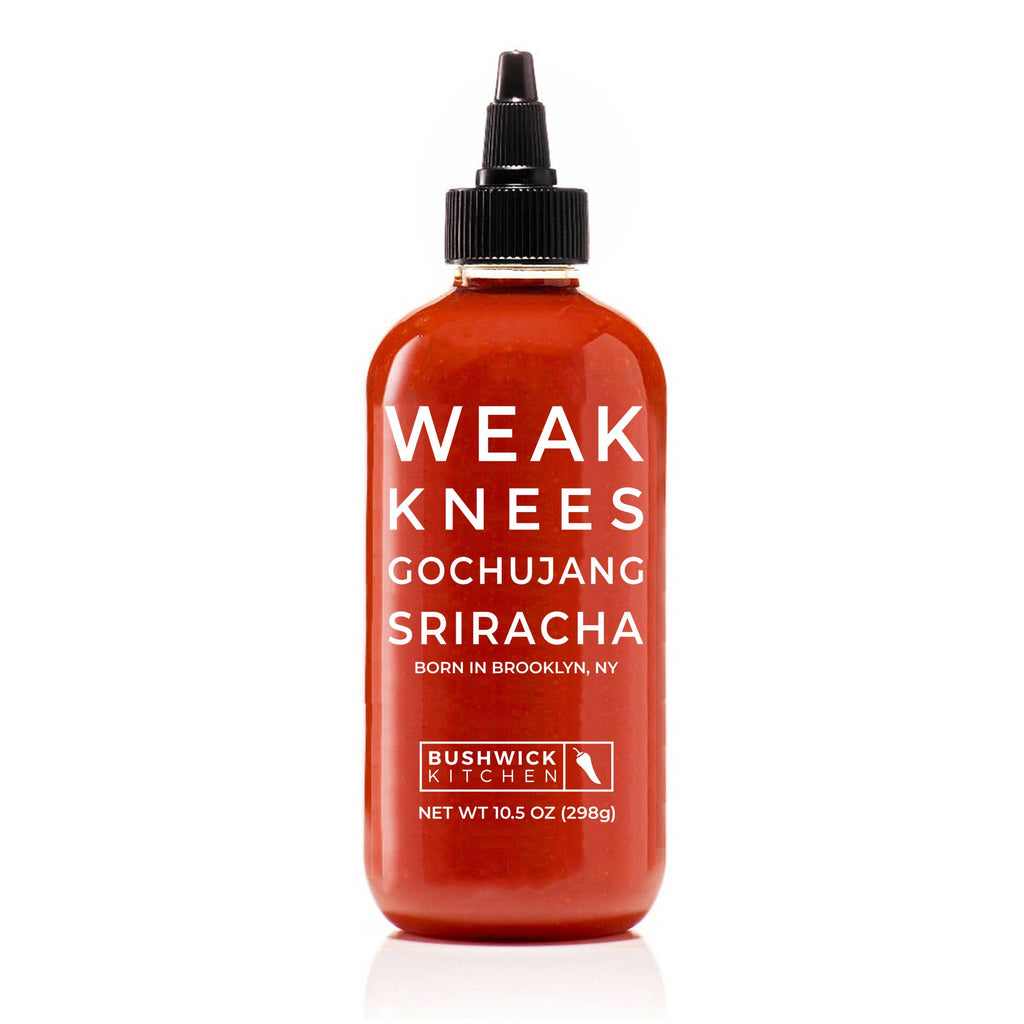 Gochujang Sriracha, Bushwick Kitchen Weak Knees Vegan Sriracha