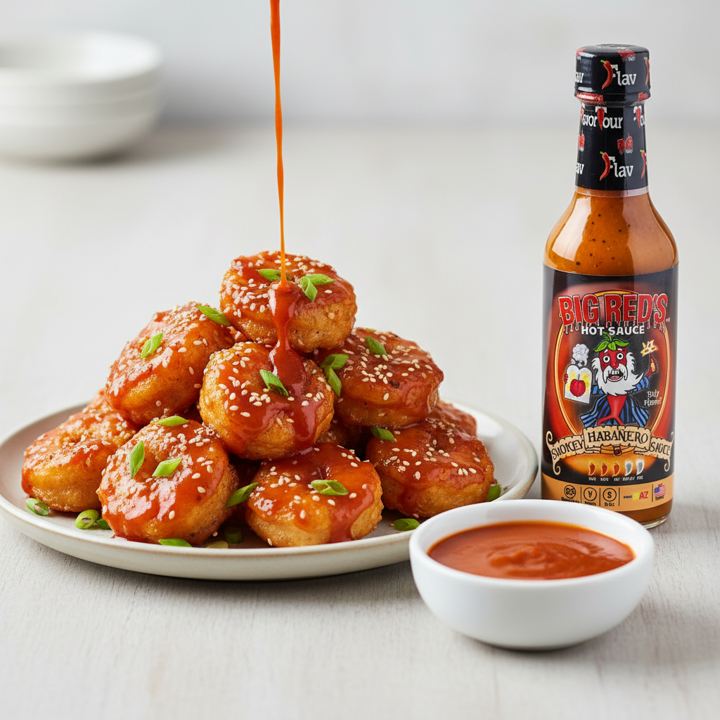 Big Red's Smokey Habanero Hot Sauce
