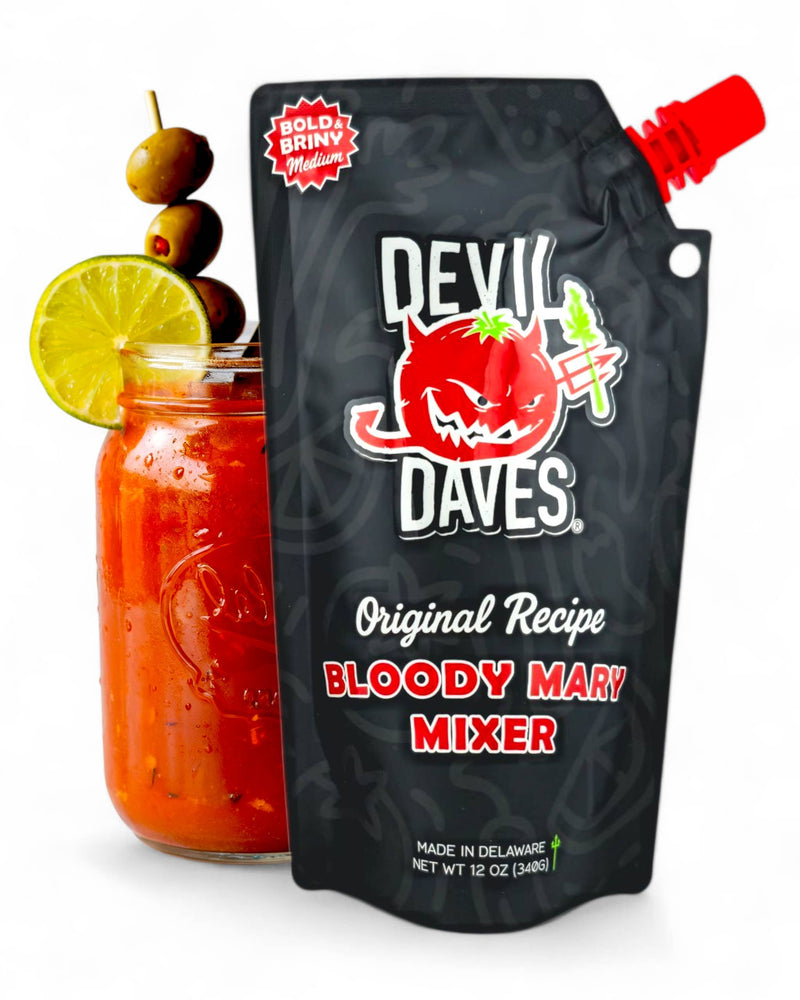 Devil Dave's Bloody Mary Mixer Spouted Pouch