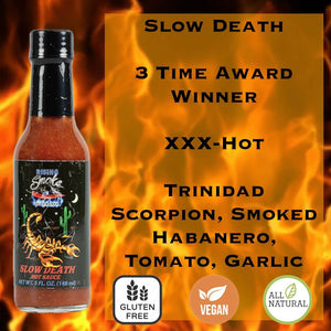 Rising Smoke Sauceworks - Mixed Case of Hot/XXX-Hot Sauces