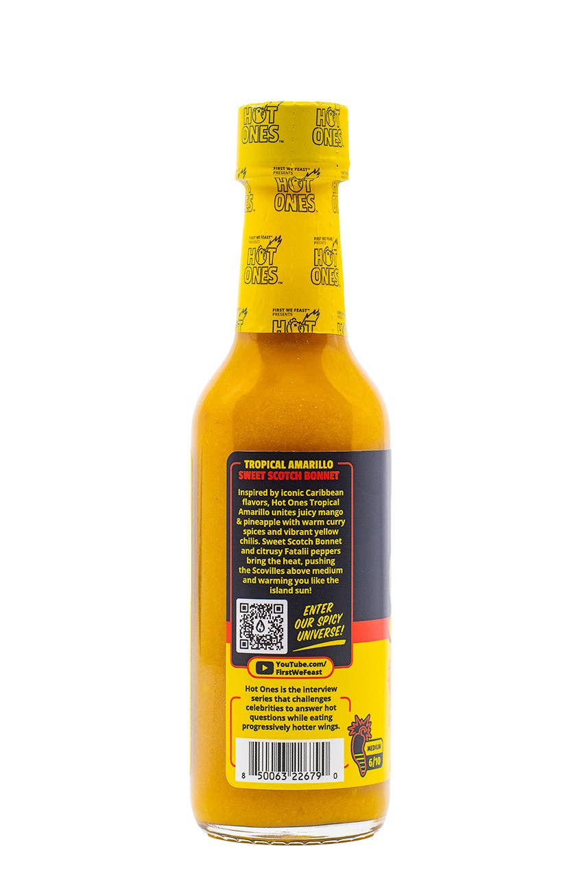 Tropical Amarillo Hot Sauce by Hot Ones