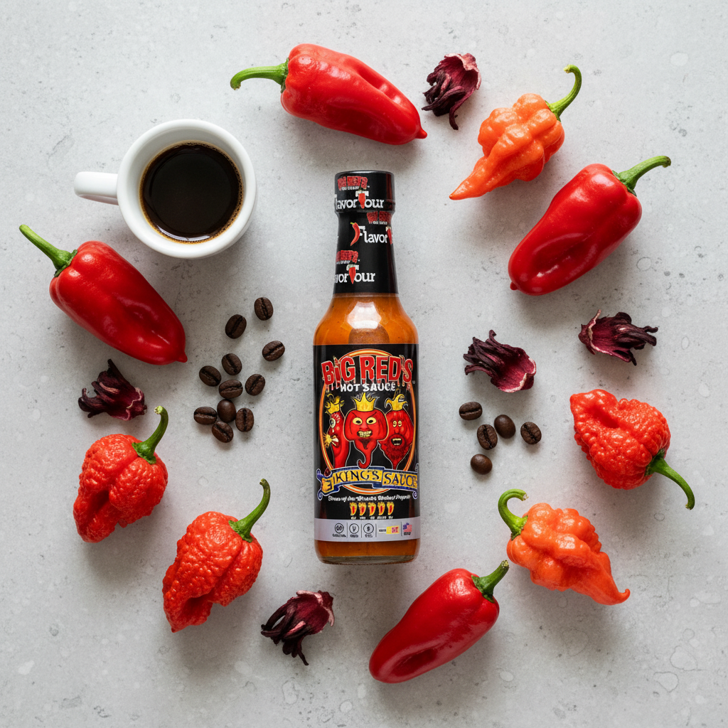 3 kings  Hot Sauce