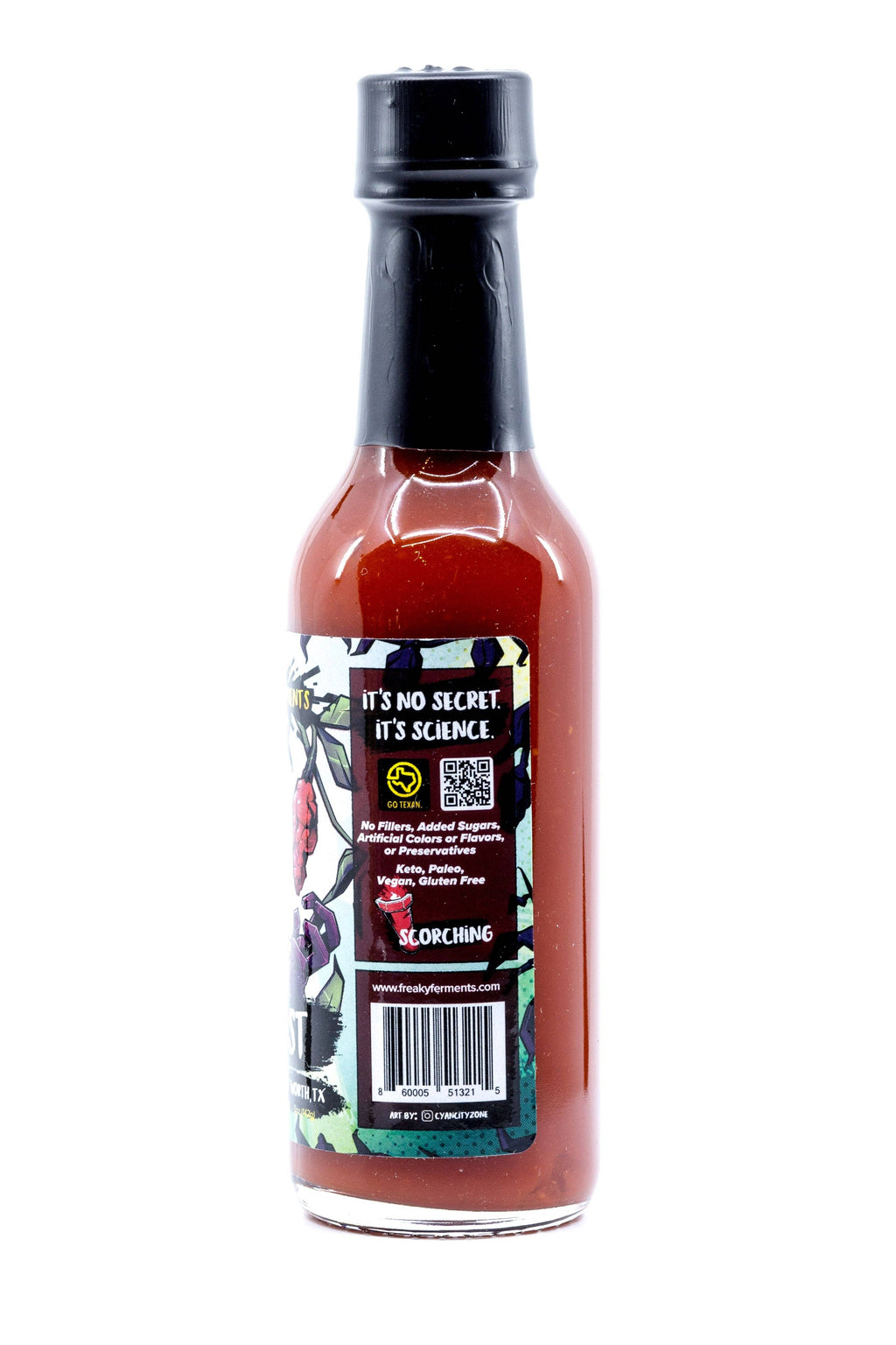 Freaky Ferments Ghost Pepper Hot Sauce