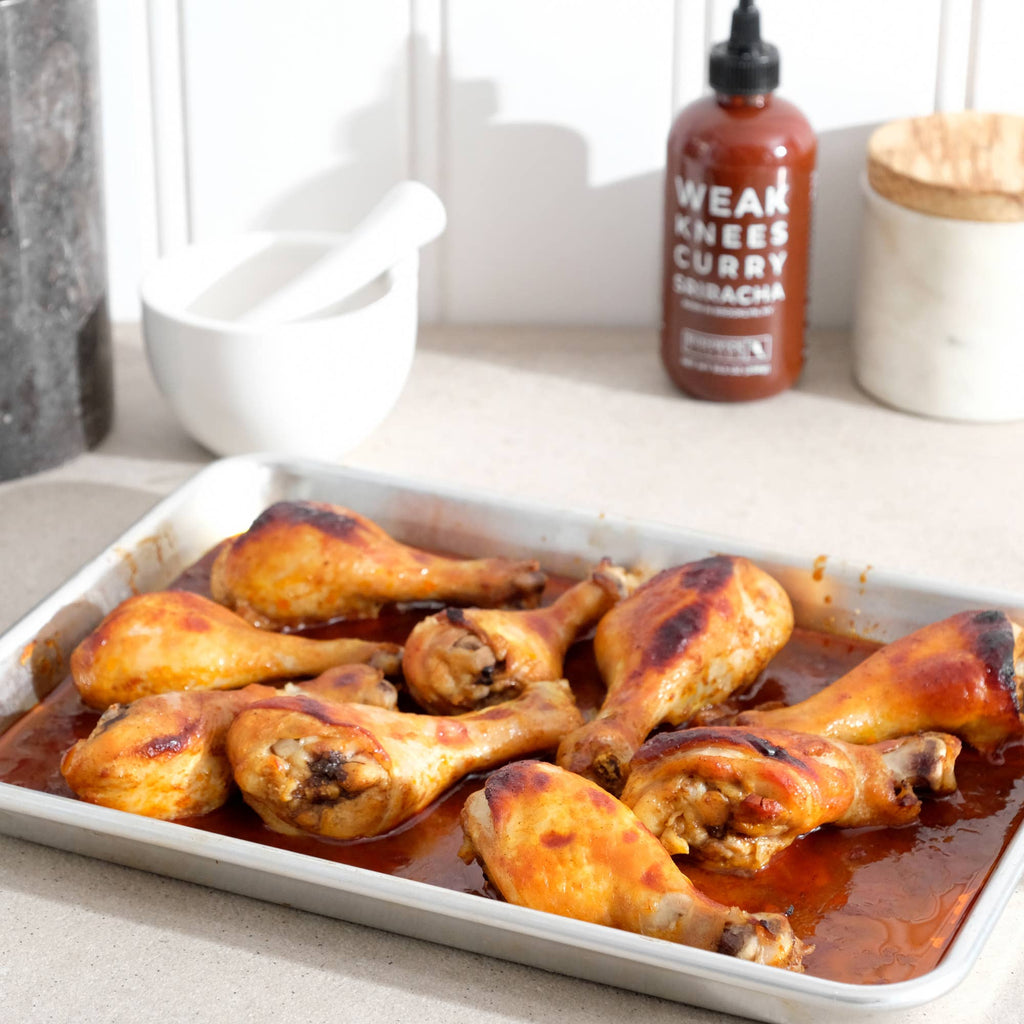 Weak Knees Curry Sriracha