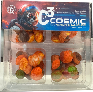 C3 Cosmic Capsaicin Challenge - 7 Pot Freeze Dried Skrittles
