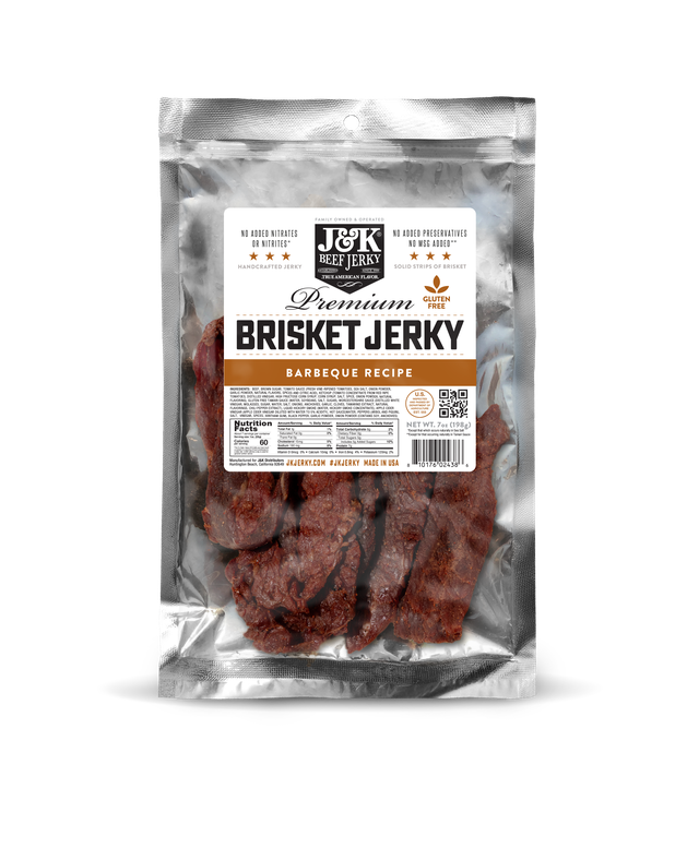 J&K Distributors - J&K Brisket Jerky - BBQ Recipe: 7oz