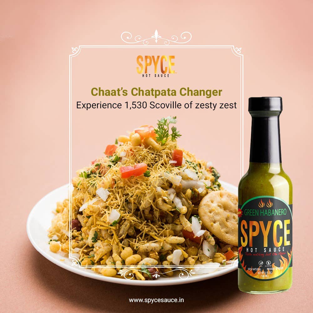 Spyce Sauce - Green Habanero: 5 oz