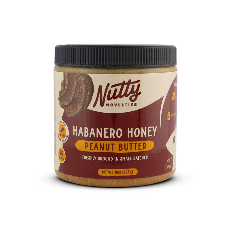 Habanero Honey Peanut Butter - Nutty Novelties Sweet Spicy Peanut Butter