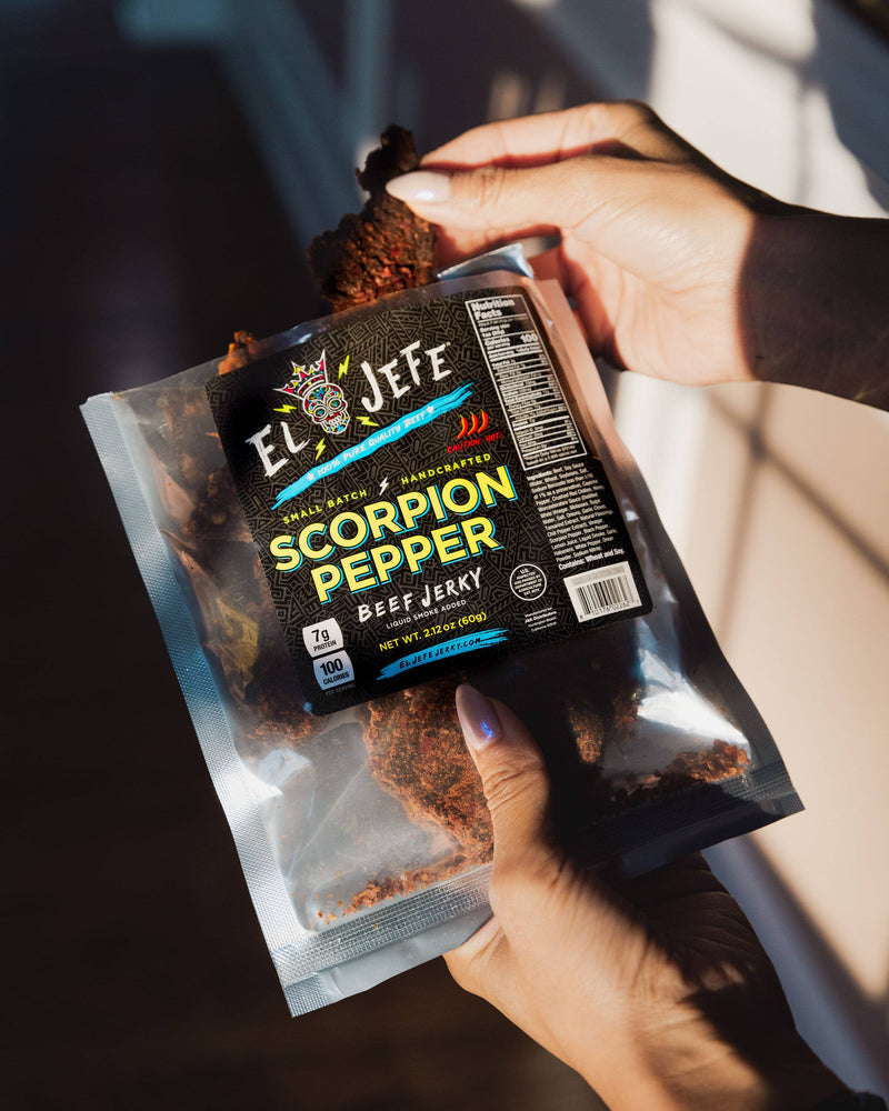El Jefe Beef Jerky - Scorpion Pepper