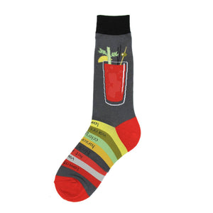 Men's Bloody Mary Socks - Foot Traffic Socks
