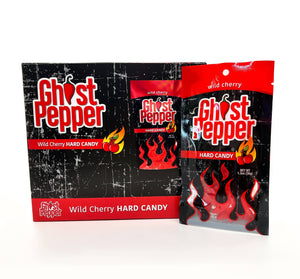 Ghost Pepper Hard Candy Wild Cherry