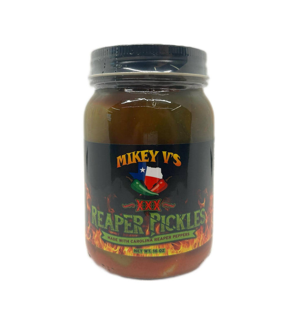 XXX Spicy Reaper Pickles, Super Hot Pickle Slices