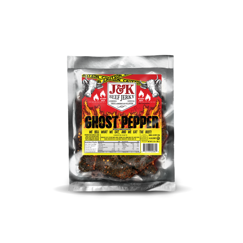 Ghost Pepper Jerky, J&K Beef Jerky - Ghost Pepper