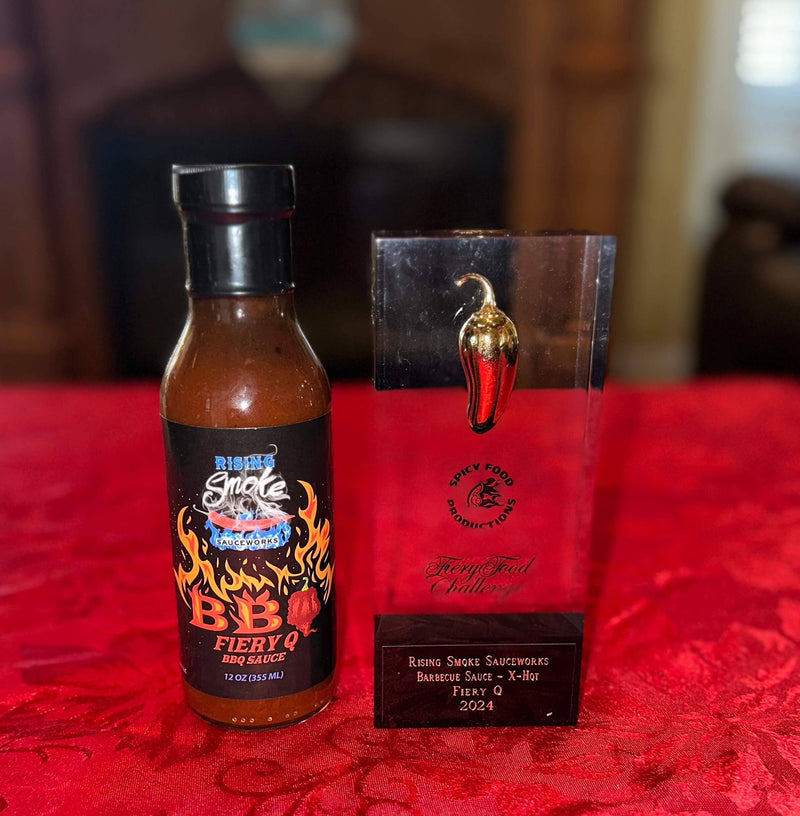 Fiery Q Blackberry Carolina Reaper BBQ Sauce