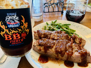 Rising Smoke Sauceworks - Fiery Q Blackberry Carolina Reaper BBQ Sauce (half case)