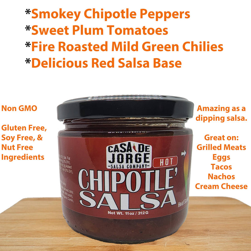 Casa de Jorge Chipotle Hot Salsa