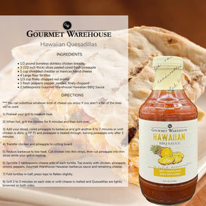 Gourmet Warehouse Hawaiian BBQ Sauce